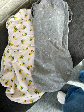 🍋⭐ Happiest Baby Snoo Swaddle Bundle – 2 Pack – Size Small ⭐🍋
